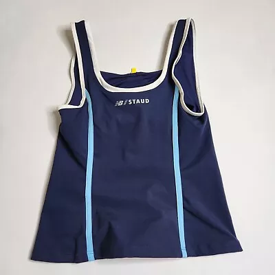 $30.59 • Buy New Balance X Staud Women Size XS Blue Athletic Tank A8