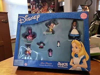 Disney Alice In Wonderland & Friends Playset By Applause Vintage Early 2000  • $49.99