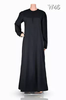 Womens Plain Abaya Modest Dress Burqa Kaftan Farasha Jilbab Ladies. Maxi Dress • £13.99