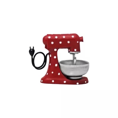 1PC Doll House Mini Home Accessories Red Simulation Mini Mixer Accessories • $7.21