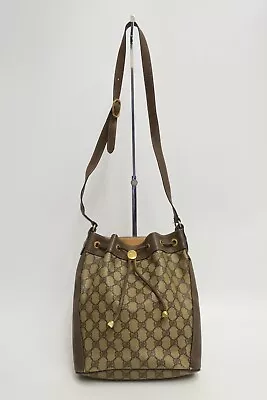 Authentic Vintage Gucci Sherry Line PVC Leather Shoulder Messenger Bag #27155 • $99