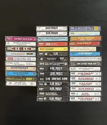 Vintage Elvis Presley Cassette Tapes - YOUR CHOICE! • $3.25