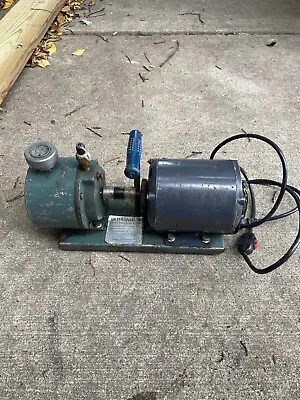 $159.99 • Buy HD High Vacuum Pump 1817 Model R-21 Thermal Engineering Co 1.5 CFM 2 Stage