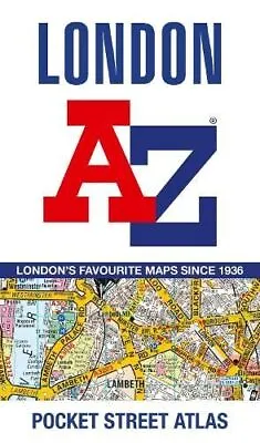 London A-Z Pocket Atlas By A-Z Maps • £7.28