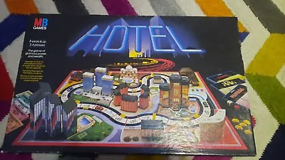 Vintage MB Hotel Board Game 1986. Incomplete (Free P&P) • £24