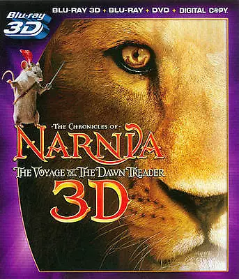 The Chronicles Of Narnia: The Voyage Of The Dawn Treader [Blu-ray 3D] DVD Wides • $8.38