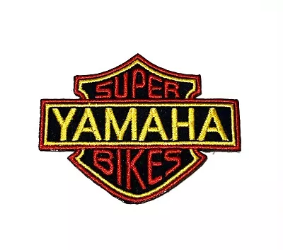 Embroidered Patch - Yamaha Super Bikes - Motorcycles - Racing - NEW - Iron-on • $5.95