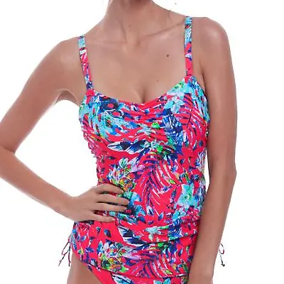 Fantasie Swimwear Fiji Adjustable Side Underwired Tankini Top 6544 • £36.95