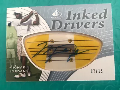 2012 Inked Drivers Michael Jordan Auto 7/15 Autograph • $3500