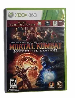 Mortal Kombat Komplete Edition (Microsoft Xbox 360 2012) No Manual • $28.95