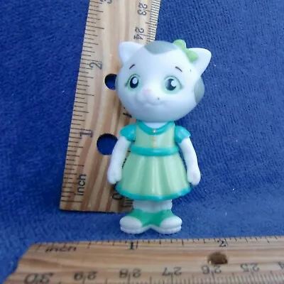 Daniel Tiger's Neighborhood KATERINA Green Cat 2.5  Arms Move PBS Kids Jakks GUC • $2