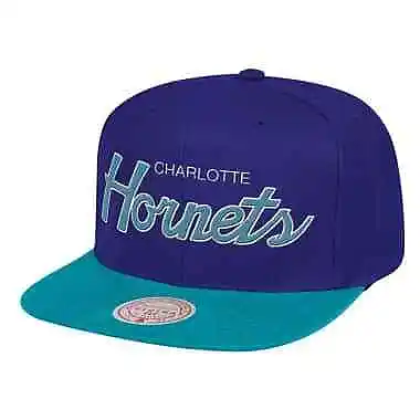 Men's Mitchell & Ness Purple/Teal NBA Charlotte Hornets Sports Specialty HWC • $24.95