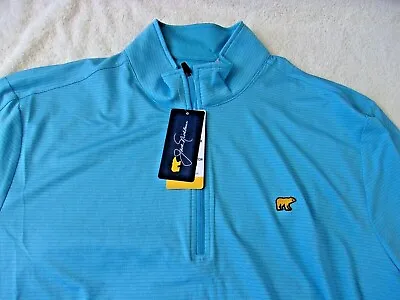 $24.99 • Buy NWT Jack Nicklaus Loose Fit Top Zippered Pullover, Men's M, L, XL, Blue, $65