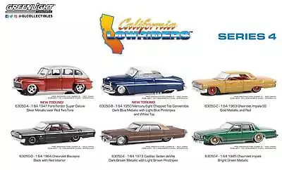 Greenlight 1:64 Diecast California Lowriders Series 4 • $18.99