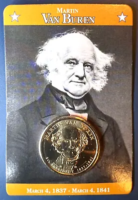 Uncirculated Presidential Gold Dollar Coin Martin Van Buren 2008 P • $5