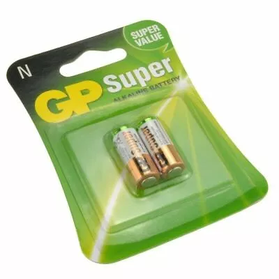 LR1 N MN9100 GP901A LR1/1 Battery GP Batteries Super Alkaline 1.5 Volt Twin Pack • £3.79