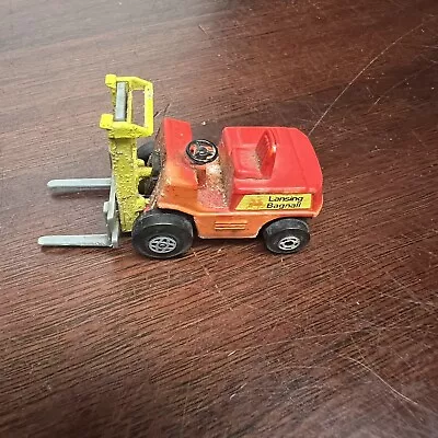 Vintage 1972 Lesney Matchbox Superfast Series # 15 Fork Lift Truck Red • $5.99