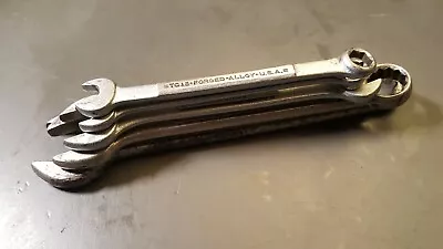 Lot Of 5 Vintage Barcalo (Buffalo) Wrenches (4) Combo (1) Open-end Made In USA • $35