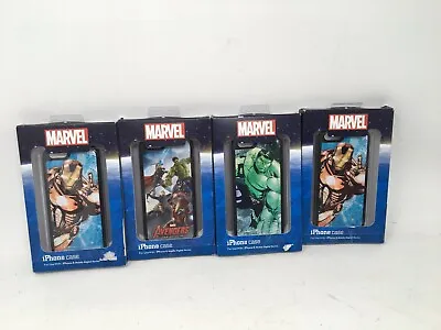 Lot 4 D-tech Disney Authentic Iphone 6 Case Marvel Iron Man Hulk Avengers • $7.87