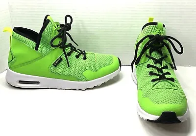 Zumba Shoes Neon Green High Top Sneakers Air Classic Remix Women's Size 7.5 US • £33.76