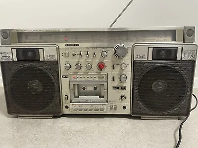Vintage BOOMBOX Sanyo M-x920k GHETTOBLASTER Radio 350 • $350