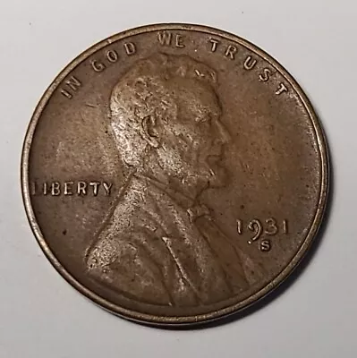 1931-s  Lincoln Cent  Key Date   • $100