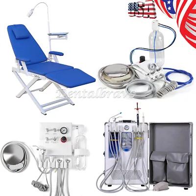 Dental Mobile Delivery Unit Air Compressor 4 Holes/ Portable Dental Turbine Unit • $137.99