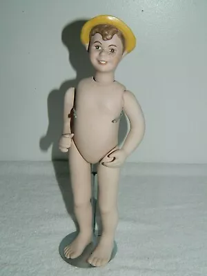 1966 Maggie Head Jointed Painted Bisque Jake Boy Doll • $19.99