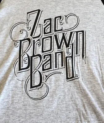 Zac Brown Band T Shirt Country Music T Shirt Mens Large Concert T Shirt • $9.49