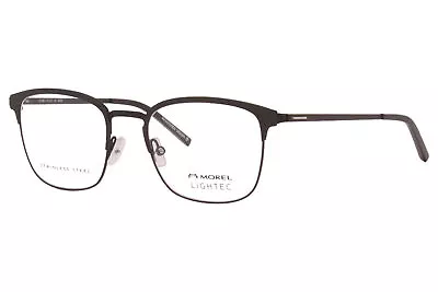 Morel Lightec 30196L GN08 Eyeglasses Men's Grey/Black Optical Frame 53mm • $49.95