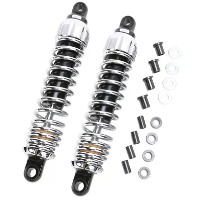 Progressive Suspension 444 Harley Shocks 12.5  Chrome - 444-4019C • $479.95