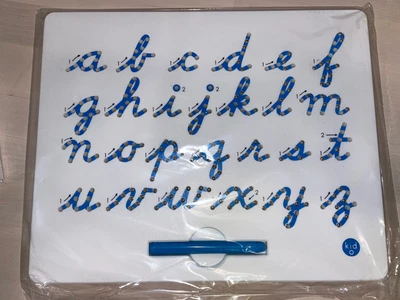 £20.28 • Buy CURSIVE Magnatab A To Z Lowercase Kid O Lower Case Alphabet Tablet W/Pen NEW