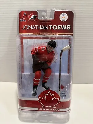 Jonathan Toews 2010 Team Canada NHL McFarlane Red Jersey Vancouver Olympics NHL! • $14.99