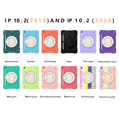 Kids Shockproof Heavy Duty Stand Case Cover For IPad 10th 9/ 8 / 7th 6 / 5th Gen • £26.20