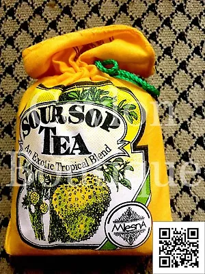 Mlesna Natural Soursop Flavored Tea In Cloth Pouch 50g (1.76oz) • $9.50