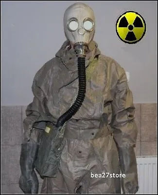 $190 • Buy Gas Mask  Nbc Hazmat Suit Radiation Chemical Surplus Chernobyl Fallout
