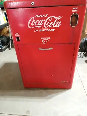 Vintage Vendo V-23 Coca Cola Vending Machine  • $1000