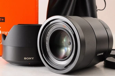 $1029.01 • Buy 【TOP MINT+】SONY Sonnar FE 55mm F/1.8 ZA SEL55F18Z Lens IN BOX Case Hood Caps JP