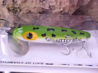 Arbogast Original 1 1/4oz XL Jitterbug Top Water G700-06  FROG  For MUSKY/N.PIKE • $11.99