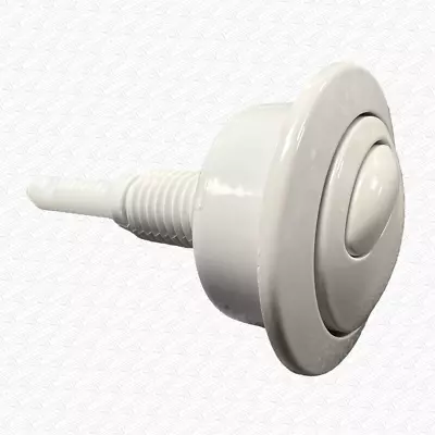 Siamp Optima 49 Toilet Push Button Dual Flush Water Saving White B&Q • £13.79