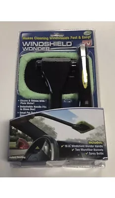 Telebrands Windshield Wonder As Seen On TV Cleaning Tool With Microfiber Pads • $15.50