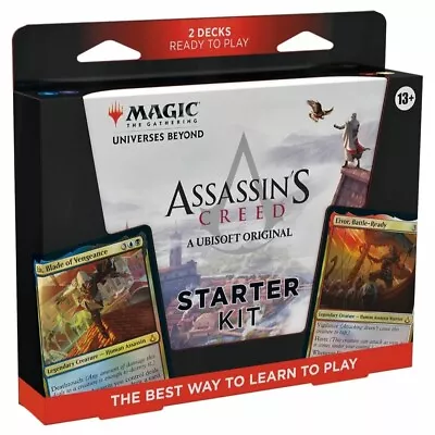 Magic The Gathering ASSASSINS CREED BEYOND STARTER KIT Jul-05 Pre-Order • $18.21