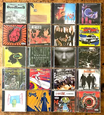 220 Rock/Punk/Pop CDs - Flaming Lips Metallica Parkway Drive Notorious B.I.G • $6.90