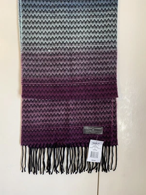 £10 • Buy Kohl’s Scarf Gray Aztec Geo Print Softer Than Cashmere Acrylic NEW Perfect Gift
