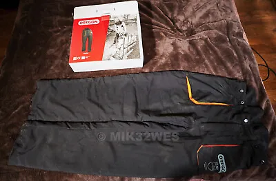 Oregon Yukon Protective Chainsaw Trousers Type A Large Boxed Used Twice • £60