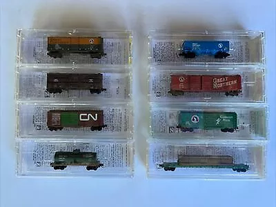 Set Of 8 Z Scale Micro Trains Line NOS • $55