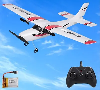 Radio Control Aircraft Rc Cessna 2.4g Plane Remote Controlled Aeroplane Airplane • £32.99