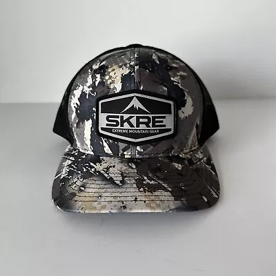 SKRE Performance Camo Hunting Hat One Size Snapback Trucker Mesh Multicolor • $9.95