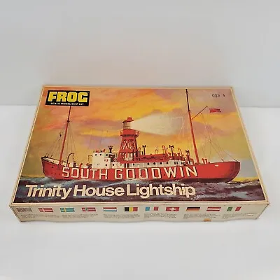 Vintage 1964 Frog Trinity House Lightship Ship Boat Model Kit F138 • $89.99
