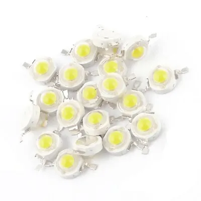 $6.42 • Buy NEW 50/100pcs 1W 3W High Power Cool White/Warm White LED Beads Lamp Diodes Chip